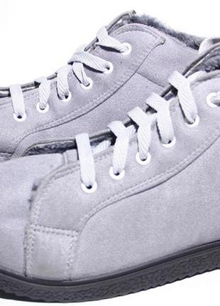 Кросівки, мокасини унісекс зимові на хутрі active