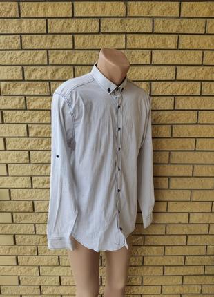 Рубашка мужская коттоновая брендовая высокого качества bosetti, турция2 фото