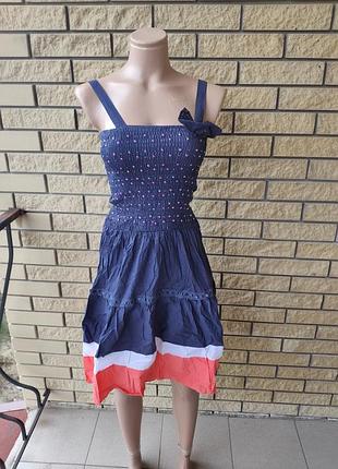 Сарафан-юбка  one she , есть большие размеры, ткань хлопок