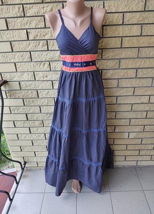 Сарафан довгий, в підлогу one she , є великі розміри, тканина бавовна