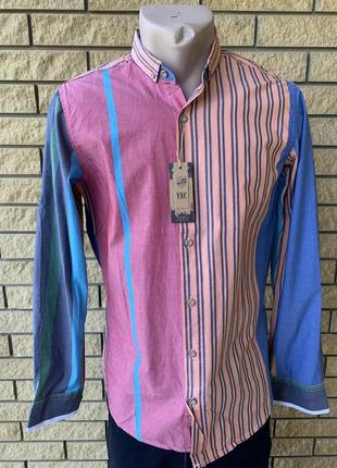 Рубашка мужская  коттоновая высокого качества yxc, турция