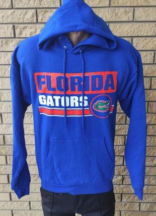 Толстовка, кофта с капюшоном, худи на флисе , унисекс gildan