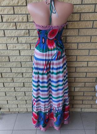 Сарафан-юбка летняя в пол коттоновая (штапельная) vienn8 фото