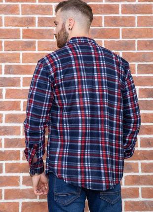 Чоловіча сорочка байкова тепла, є великі розміри, щільна високої якості canary8 фото