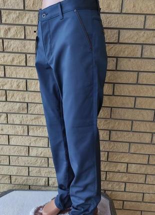 Джинсы, брюки мужские зимние на флисе, на высокий рост, есть большие размеры big rodoc, турция4 фото