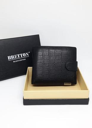 Мужской кожаный кошелек. чоловічий шкіряний гаманець