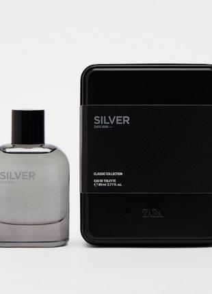 Zara silver 80ml edt1 фото