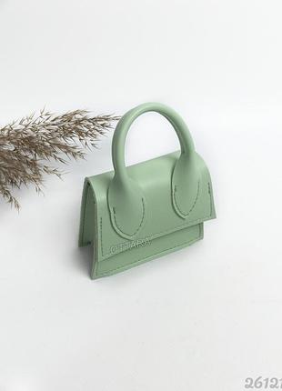 М'яка пам'ятна сумочка міні, м'ятна міні сумочка супер стильна