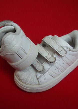 Кросівки adidas superstar нат шкіра оригінал 21-22 розмір