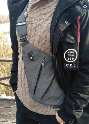 Сумка cross body. стильная и очень удобная. все под рукой!6 фото