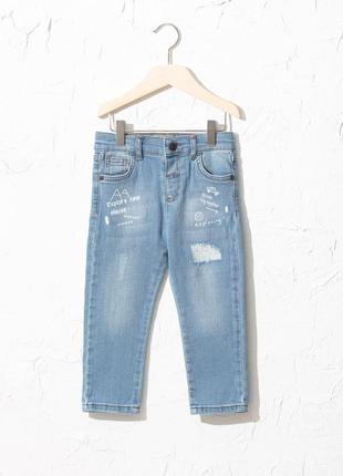 12-18/18-24/3-4/4-5 лет новые фирменные стильные джинсы узкачи скини lc waikiki вайкики