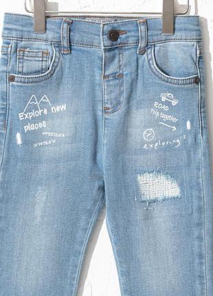 12-18/18-24/3-4/4-5 лет новые фирменные стильные джинсы узкачи скини lc waikiki вайкики2 фото