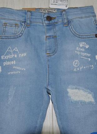 12-18/18-24/3-4/4-5 лет новые фирменные стильные джинсы узкачи скини lc waikiki вайкики7 фото