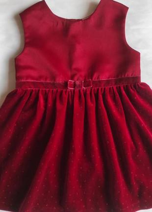 Ошатне плаття сһегокее 9-12 міс