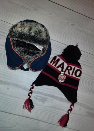 Набір,дві шапки на 4-6 років