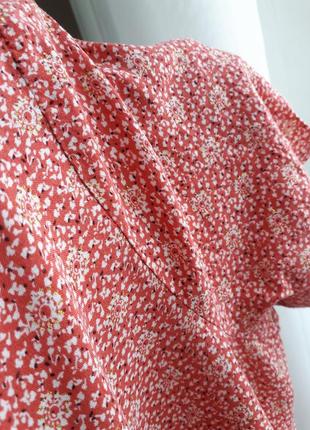 Платье в цветочный принт свободного кроя bodyflirt(размер 34-36)9 фото