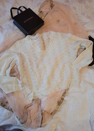 Укорочений кроп светр