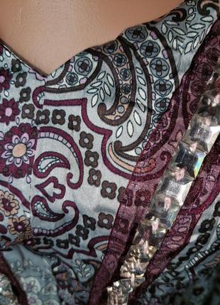 Шифонова блуза туніка4 фото