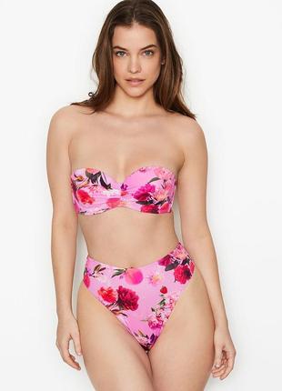 Верх купальника топ лиф бандо malta bandeau swim top р.36/80а💕victoria's secret виктория сикрет вікторія сікрет оригинал