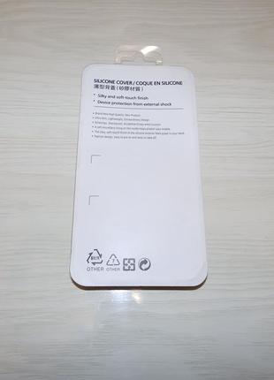 Чохол silicone cover для samsung galaxy a51 темно зелений4 фото