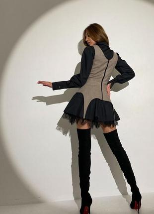 Корсет коричневий