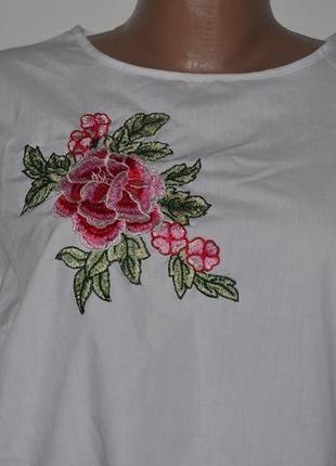 Блуза сорочка вишиванка натуральна тканина2 фото