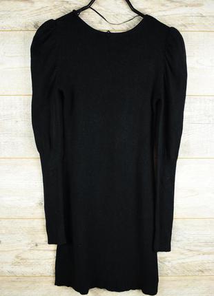 Черное теплое платье от h&m