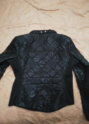 "sassofono" куртка стеганая черная2 фото