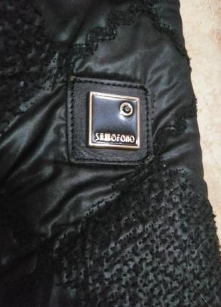 "sassofono" куртка стеганая черная4 фото