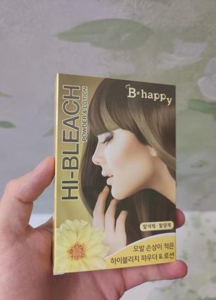 Пудра и лосьон для осветления волос hi-bleach powder & lotion