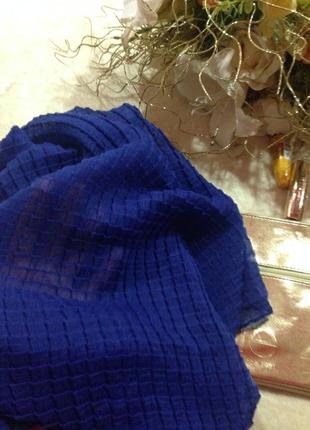 Шикарний об'ємний оригінальний брендовий шарф палантин3 фото