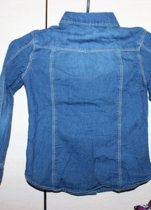 Стильна джинсовая рубашка , denim co 2