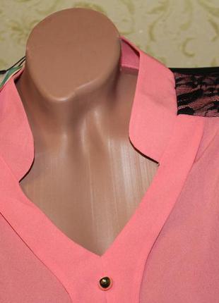 Блуза женская "джесика" рубашка шифоновая с пояском2 фото