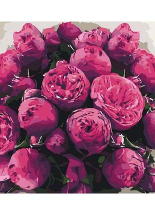 Картина по номерам шикарный букет кно2925