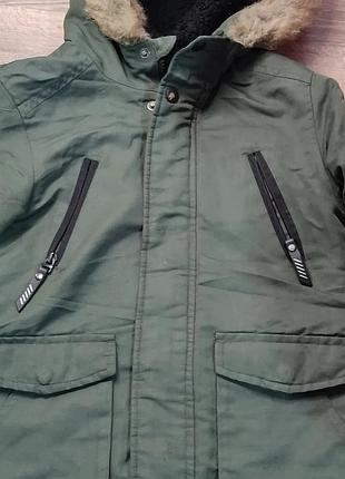 Куртка парка хаки