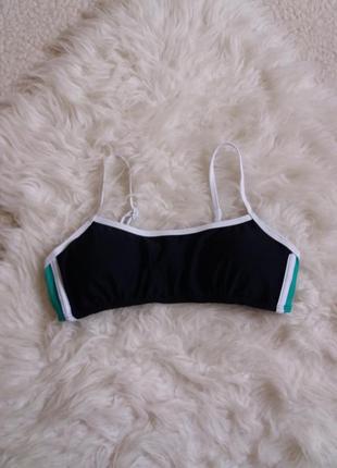 Верх от купальника с лампасами