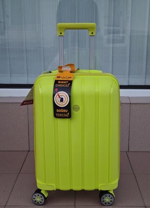 Яркий чемодан из полипропилена  mcs turkey 🇹🇷1 фото
