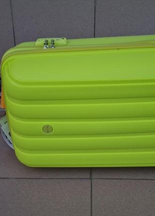 Яркий чемодан из полипропилена  mcs turkey 🇹🇷6 фото