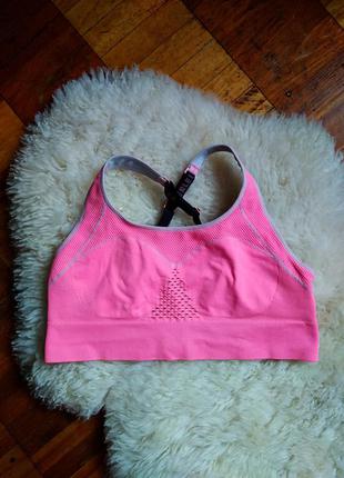 Топ soft women coral sports bra berlei seamfree in3 фото