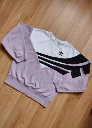 Свитшот adidas originals спортивная кофта свитер женская adidas2 фото