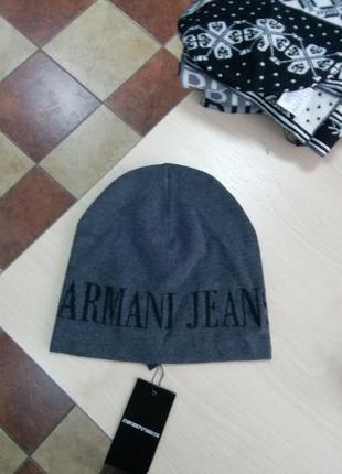 Шапка new armani jeans