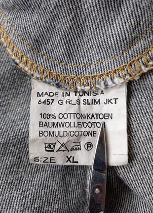 Винтажная женская джинсовая куртка lee vintage5 фото