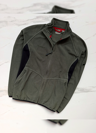 Тёплая, мужская, оригинальная флисовая кофта от mammut