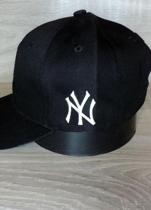 Кепка бейсболка new york yankees ny mlb нью-йорк янкиз черная4 фото