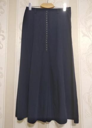 Длинная юбка с пуговицами2 фото