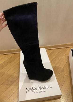 Сапоги Платок шовковий yves saint laurent
