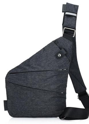 Набор сумка через плече cross body + кошелек baellerry business mini5 фото