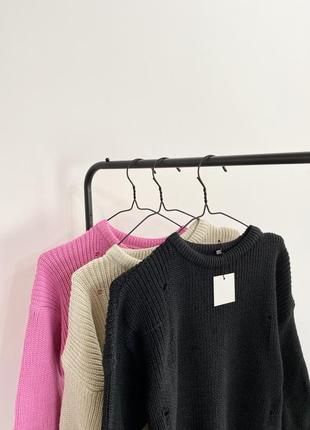 " рвані", теплі, в'язані светрики - плаття2 фото