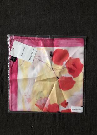 Шовковий хустку peter hahn. новий. 50*50
