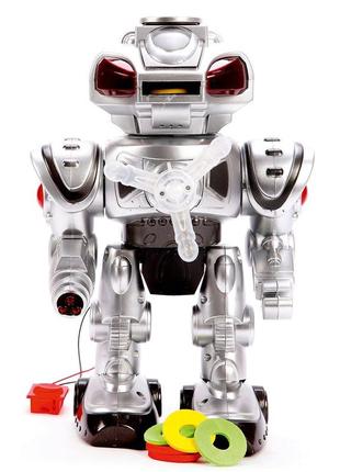 Дитячий іграшка робот стріляє м'якими дисками3 фото